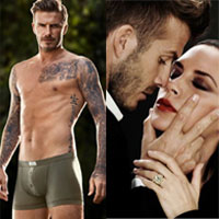 Bí quyết mặc đẹp - Beckham "cưa" đổ vợ nhờ... quần chip hấp dẫn
