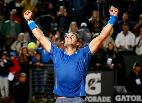 Nadal lên lưới cực nhanh hóa giải Dimitrov - 1