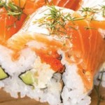 Ẩm thực - Chủ Nhật đãi cả nhà món sushi cá hồi xoài, bơ