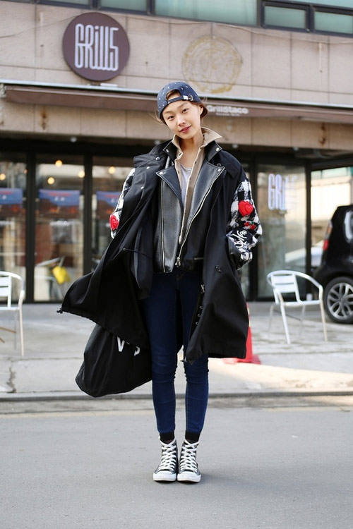 Gu thời trang của cô mẫu "lùn" cá tính - 2