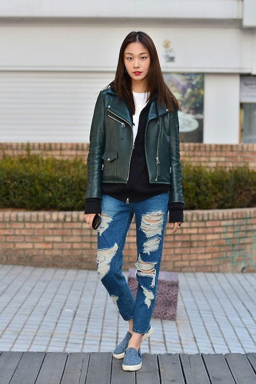 Gu thời trang của cô mẫu "lùn" cá tính - 4