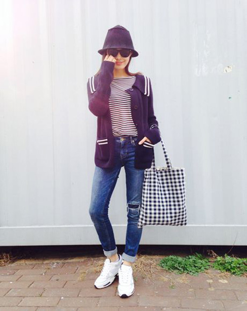 Gu thời trang của cô mẫu "lùn" cá tính - 9