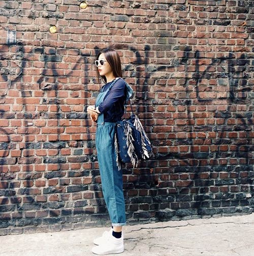 Gu thời trang của cô mẫu "lùn" cá tính - 7