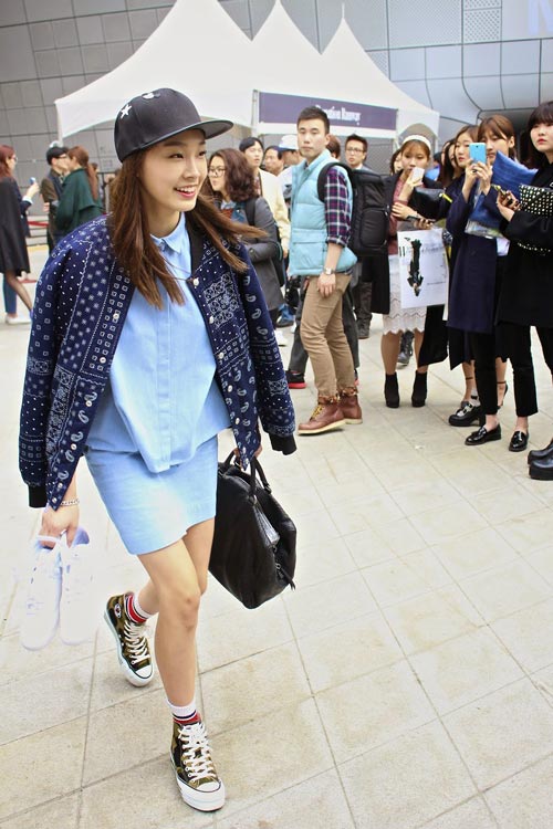 Gu thời trang của cô mẫu "lùn" cá tính - 10