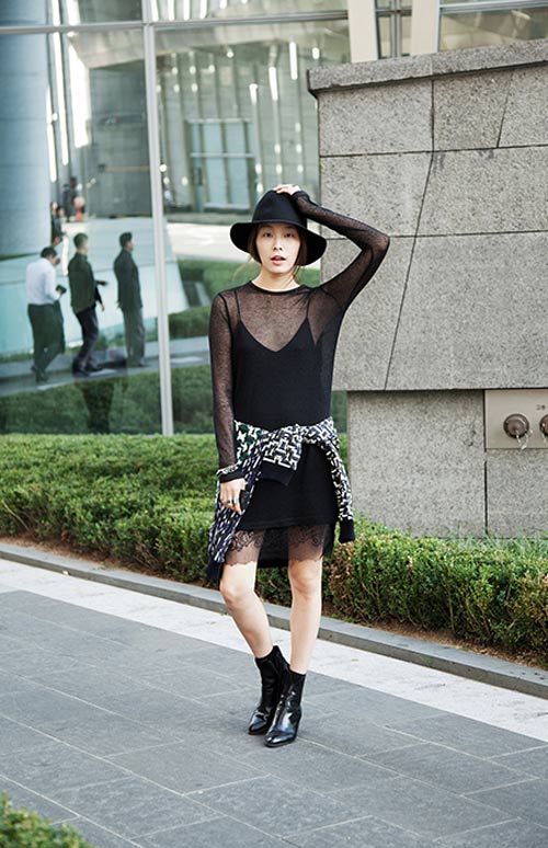 Gu thời trang của cô mẫu "lùn" cá tính - 13