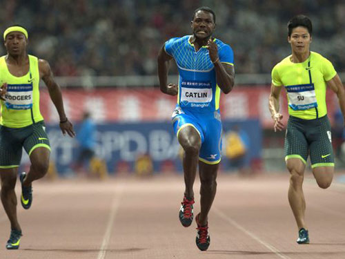 Ngôi sao điền kinh Mỹ chạy 100m nhanh nhất năm 2014 - 1