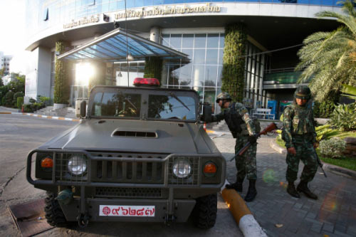 Chùm ảnh: Thái Lan trong tình trạng thiết quân luật - 1