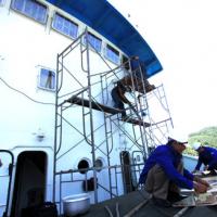 Tin tức trong ngày - Liên tục phải sửa tàu Cảnh sát biển do tàu TQ đâm