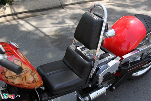 Harley-Davidson 3 bánh in hình quốc kỳ Việt Nam - 9