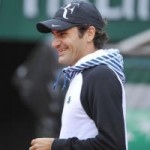 Thể thao - Cận cảnh Federer, Nole tập luyện trước Roland Garros