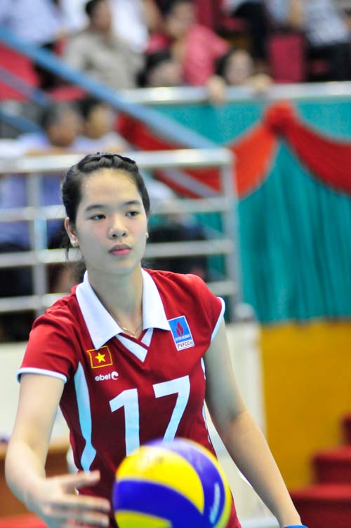 Vẻ đẹp dịu dàng của Hoa khôi bóng chuyền VTV Cup 2014 - 2