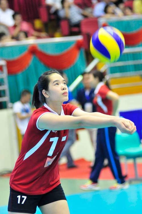 Vẻ đẹp dịu dàng của Hoa khôi bóng chuyền VTV Cup 2014 - 3