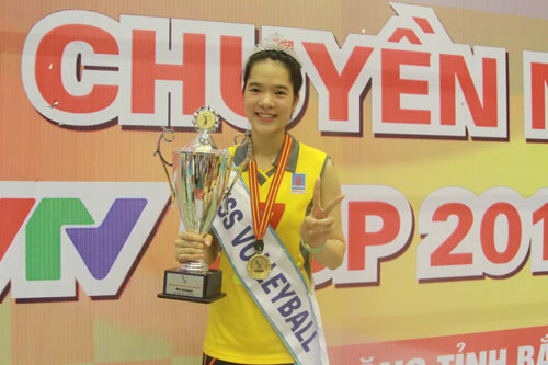 Vẻ đẹp dịu dàng của Hoa khôi bóng chuyền VTV Cup 2014 - 8