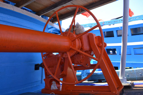 Cận cảnh tàu cá “khủng” nhất miền Trung vừa hạ thủy - 7