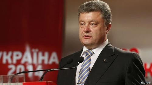 Bầu cử TT Ukraine: Tỷ phú Poroshenko tuyên bố chiến thắng - 1