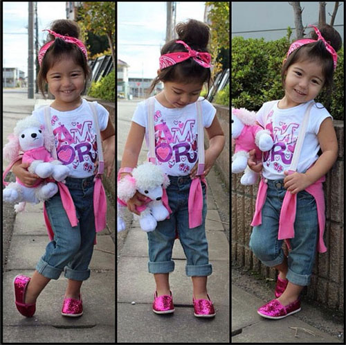 Cô bé Nhật lai Brazil sành điệu hơn người lớn - 7