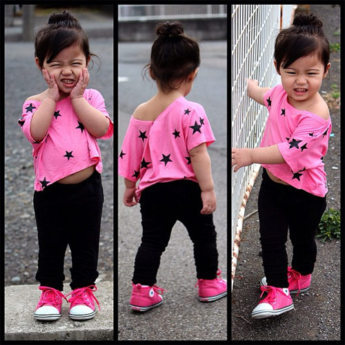 Cô bé Nhật lai Brazil sành điệu hơn người lớn - 14