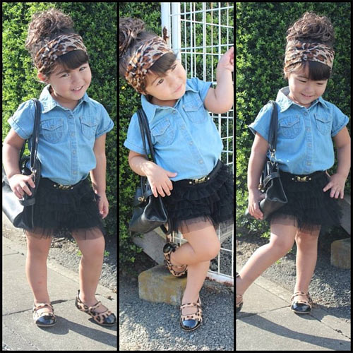 Cô bé Nhật lai Brazil sành điệu hơn người lớn - 7