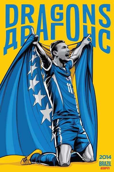 Poster độc đáo 32 đội tuyển dự World Cup (1) - 2