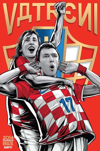 Poster độc đáo 32 đội tuyển dự World Cup (1) - 3