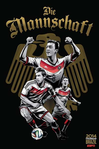 Poster độc đáo 32 đội tuyển dự World Cup (1) - 6
