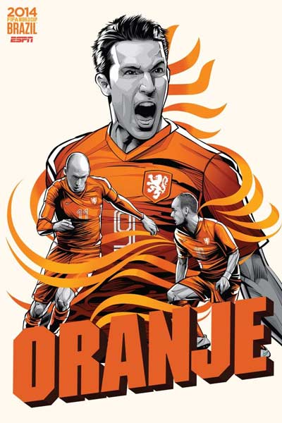 Poster độc đáo 32 đội tuyển dự World Cup (1) - 9