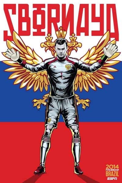 Poster độc đáo 32 đội tuyển dự World Cup (1) - 11