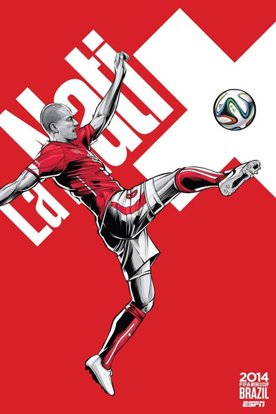Poster độc đáo 32 đội tuyển dự World Cup (1) - 13