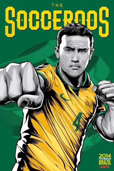 Poster độc đáo 32 đội tuyển dự World Cup (2) - 3