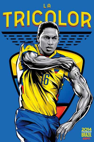 Poster độc đáo 32 đội tuyển dự World Cup (2) - 7