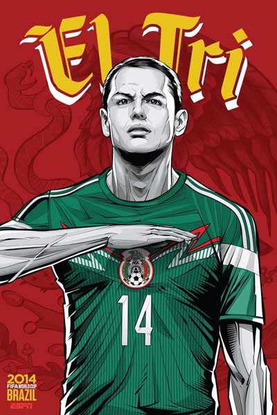 Poster độc đáo 32 đội tuyển dự World Cup (2) - 11