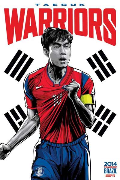 Poster độc đáo 32 đội tuyển dự World Cup (2) - 13