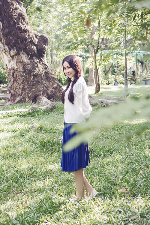 Tường Vy đẹp dung dị trong nắng hè - 3