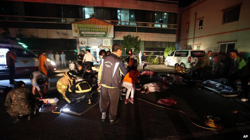 Hàn Quốc: Cháy bệnh viện, 21 người chết thảm - 1