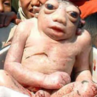 Phi thường - kỳ quặc - Em bé sinh ra giống... ếch