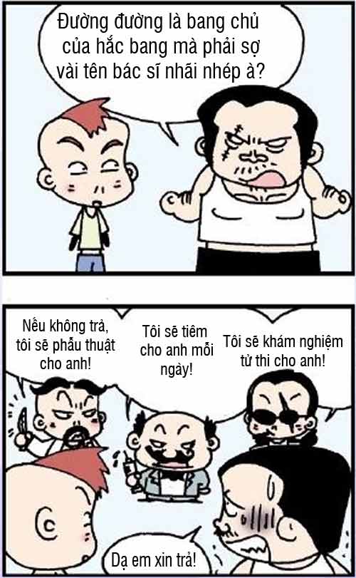 Truyện tranh: Bác sĩ trị đầu gấu - 4