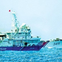 Chiều 1/6: Tàu cảnh sát biển Việt Nam bị tàu TQ đâm thủng