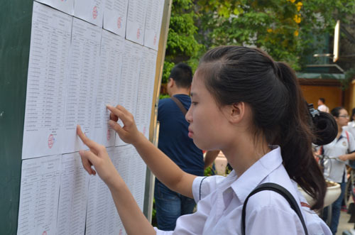 Sáng nay, hơn 900.000 thí sinh làm thủ tục thi tốt nghiệp - 1