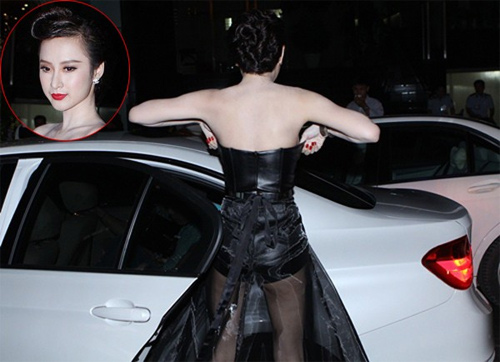 Bối rối khi gặp cảnh sao chỉnh sửa váy áo - 16