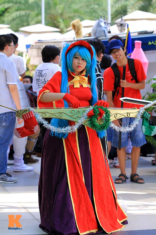 Nóng 40 độ, teen Hà Thành diện trang phục cosplay - 11