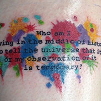 Bạn trẻ - Cuộc sống - Mốt xăm câu từ giàu ý nghĩa của giới trẻ