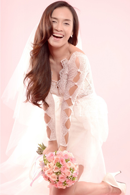 Nao lòng ngắm mỹ nhân Việt hóa cô dâu xinh đẹp - 4