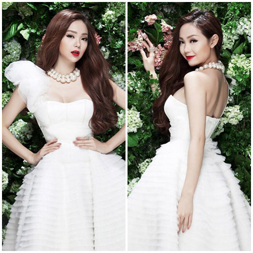 Nao lòng ngắm mỹ nhân Việt hóa cô dâu xinh đẹp - 9