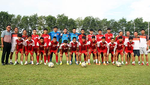 U19 Việt Nam tích cực rèn thể lực - 1