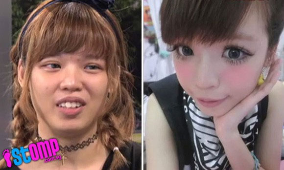 Fan "vỡ mộng" vì mặt mộc của mỹ nữ - 1