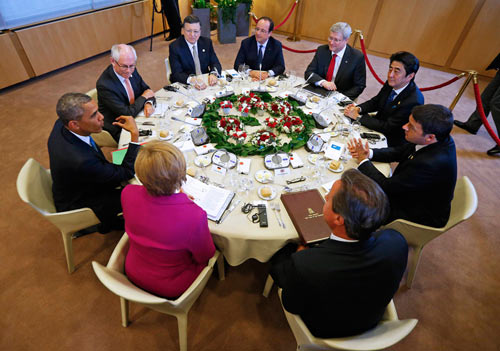 G7 đe dọa tăng cường lệnh trừng phạt Nga - 1