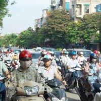 Tin tức trong ngày - HN: "Đếm" xe máy để giao chỉ tiêu thu phí đường bộ