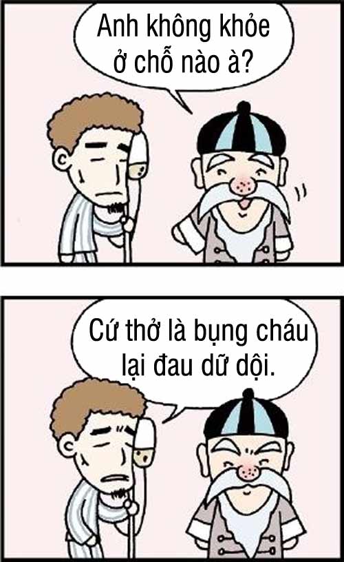 Truyện tranh: Vác bụng đi bắt đền - 1