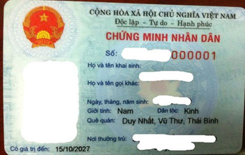 Truy vấn Bộ Công an về sự lãng phí khi áp dụng CMND mới - 1