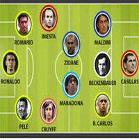 Bóng đá - Đội hình hay nhất World Cup mọi thời đại: Brazil áp đảo